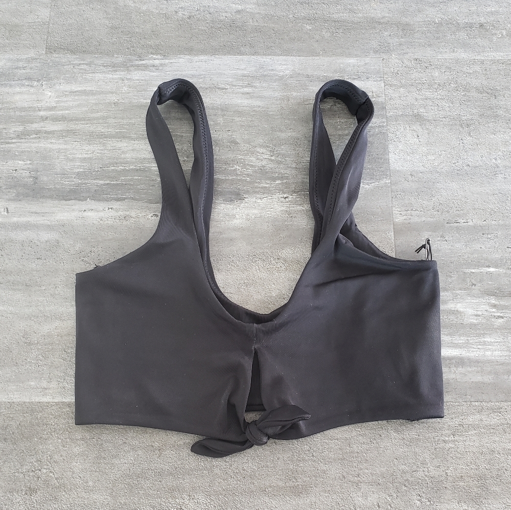 Black Knot Detailed SN Bikini Top